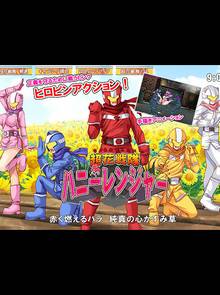 Super flower squadron Honey Ranger