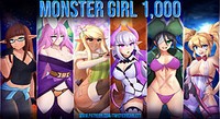 Monster Girl 1,000 cover cover