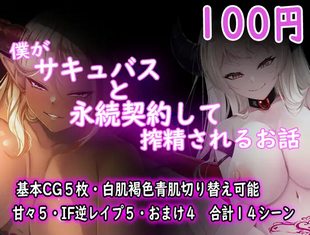 Boku ga Succubus to Eizoku Keiyaku shite Sakusei sareru Ohanashi